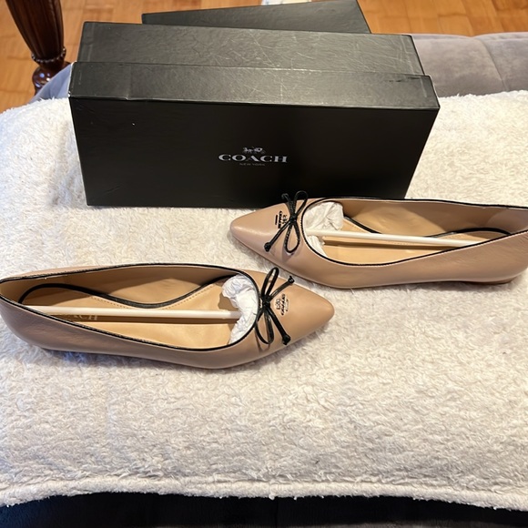 Coach Radient lambskin flat shoes - Picture 3 of 8